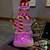 Acrylic Ice Cube Snowman lighted with lights 1 thumbnail