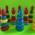 Stacking toys for early education. Wood. 6 thumbnail
