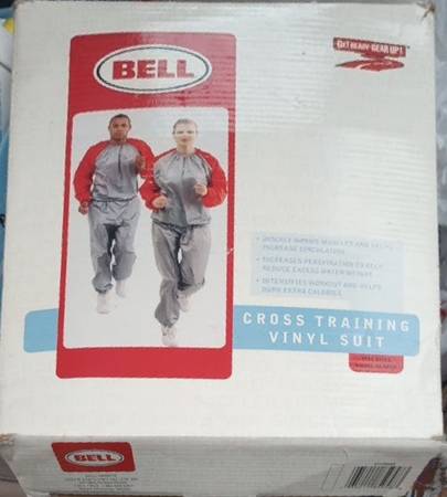 *NEW* Bell Brand Cross Training Vinyal Sauna Suit S-XL (One Size Fits Most) Men/ 1