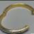 🤩 BRIGHTON ARIES Two-Tone Hinged Magnetic Closure Bangle Bracelet 2 thumbnail
