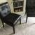 Two Matching Black Accent Chairs 3 thumbnail
