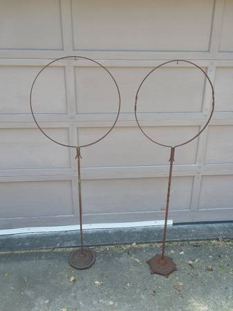 2 Fern / bird cage stands 1