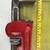 Pipe Wrench - 18-inch Adjustable - Red - SerVess Heavy Duty 10 thumbnail