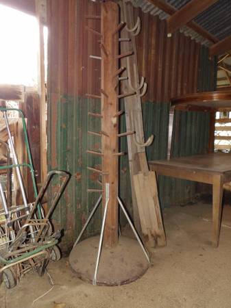 Rustic Wood Hanger 1