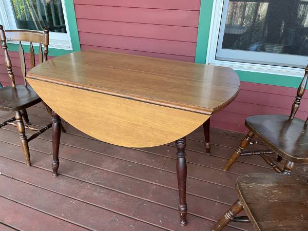 Dining table and chairs 1