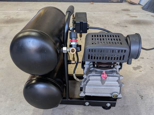 Twin Stack Portable Air Compressor 1