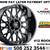 ROCKER SATIN BLACK WHEEL RIMS 2 thumbnail