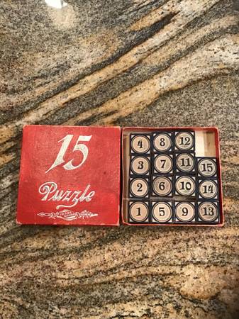 Vintage Spear’s Game 15 puzzle 1