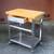 John Boos & Co. Cucina Elegante 30 3/4" x 20" Maple Kitchen Cart CUCE3 3 thumbnail