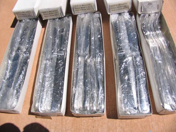 Silverware Forks, Knives, Spoons 1