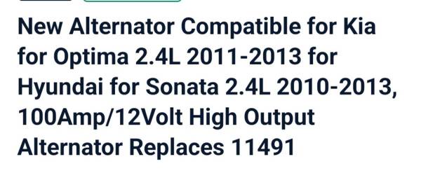 Alternator 1