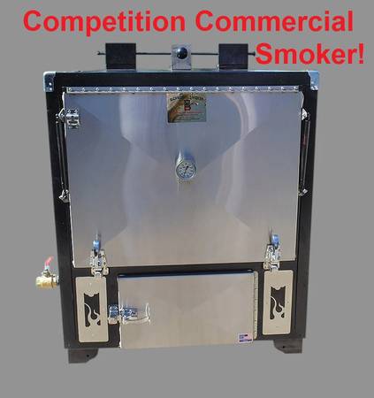 Backwoods Competition Commercial Smoker! SS Doors/Interior! Was $6K! 1