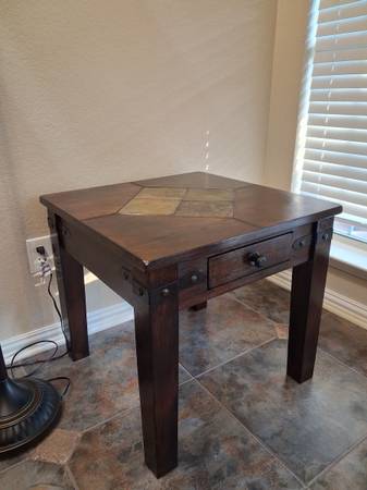 25" Square End Table 1