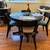 6 seat dining table folding built-in leaf 1 thumbnail