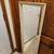 Antique white rectangular mirror w wood frame bath, bedroom 50"x 14" 2 thumbnail