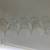 Grape pattern etched glassware - 4 juice and 5 liquer glasses 4 thumbnail