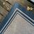 Navy Blue Beige Outdoor Indoor Rug Carpet Gertmenian Paseo Soroa Sand 2 thumbnail