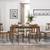 Dining Table and Chairs on sale, custom made U.S.A upholstery 7 thumbnail