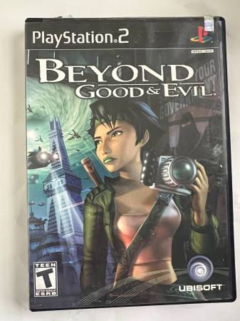 Beyond Good & Evil (Sony PlayStation 2, 2003) PS2 Like New No Scratch 1