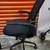 COMPUTER CHAIR ON WHEELS  ADJUSTABLE CHAIR WITH ADJUSTABLE ARM RESTS 4 thumbnail