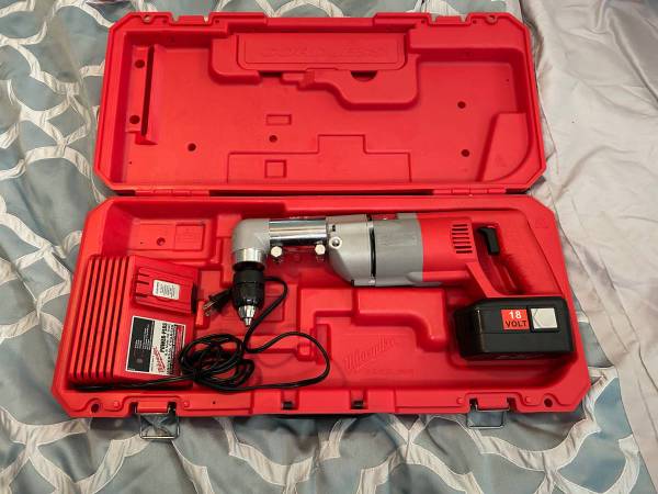 Milwaukee Tool Right Angle Driver, New in Case w/Battery 1