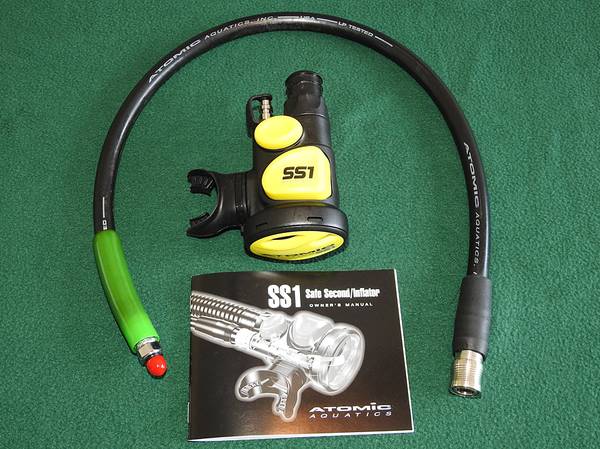 Atomic Aquatics Stainless Steel SS1 Safe Second/Inflator 1