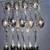 F.B. Rogers silver plated spoon set 4 thumbnail