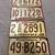 Old NEBRASKA/IOWA Vintage License PLATES 6 thumbnail