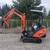 Hitachi ZX14 Excavator - Hydraulic Thumb - New Tracks - LOW 1800 hours 5 thumbnail