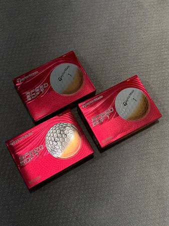 TAYLORMADE SPEEDSOFT GOLF BALLS White 3 Dozen 36 Balls NEW IN BOX 1