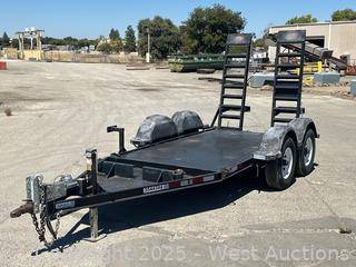 2018 MMDI 10’ Equipment Trailer With Ramps 1