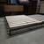 Brown Rustic / Black Metal Full Size Platform Bed Frame 4 thumbnail