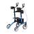 DRIVE MEDICAL ELEVATE UPRIGHT WALKER - HOLDS 300LB - BLUE/BLACK 4 thumbnail