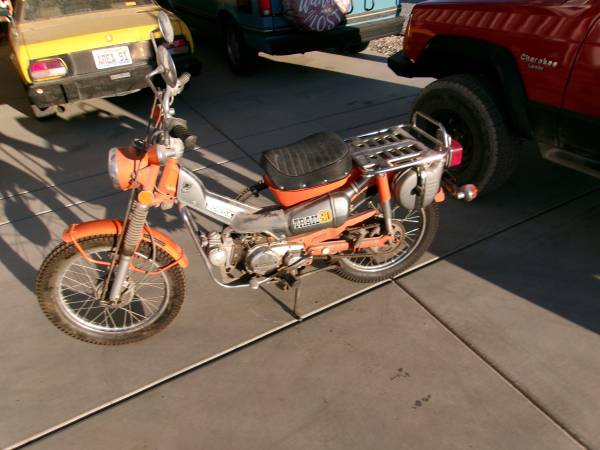 1974 honda ct90 and new and used parts