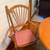 Amish made solid oak dining room table and 6 chairs 3 thumbnail