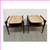 Pair Of Walnut + Travertine End Tables By Bertha Schaefer 3 thumbnail
