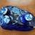 Vintage Hand-Crafted Studio Pottery Footed Dish – Vibrant Cobalt Blue 4 thumbnail