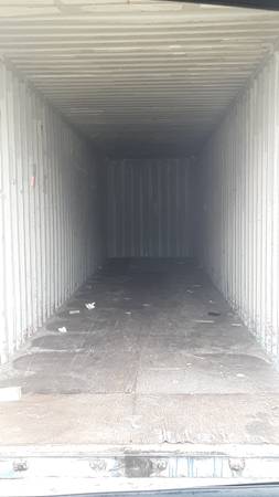 45 ft long, 8 ft wide, 9 ft 6 in high dry inside  call 386 5two3 8919 1