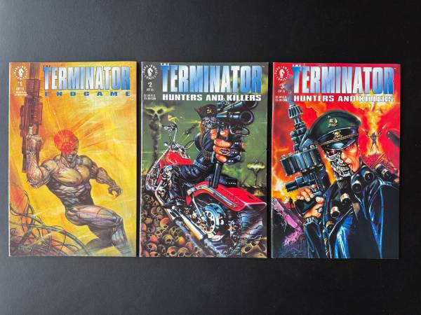 Dark Horse Comics TERMINATOR ENDGAME (1992) Complete Set #1-3 1