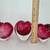 3 Art Glass Heart Bud Vases 4 thumbnail