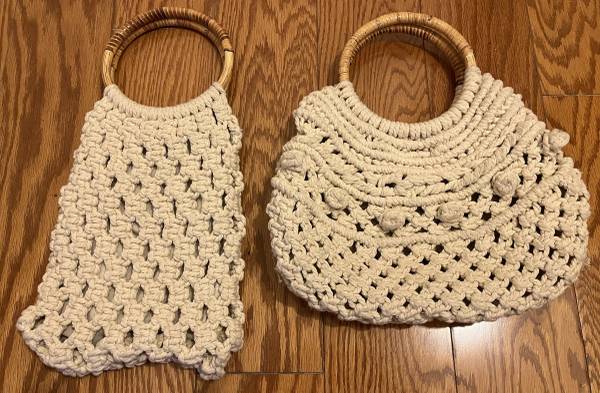 Macrame Purses 1