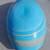 Vintage Yalos Casa Murano Turquoise Blue & Gray Art Glass Centerpiece 4 thumbnail