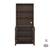 Dining Hutch Storage Sideboard with Bar: Brown Wood 3 thumbnail