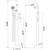 Nestfair, 2-Handle Floor Mount Roman Tub Faucet with Hand Shower in Ch 4 thumbnail