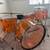 Ludwig Vistalite Amber Drum Kit 5 pc (shell kit with snare) 1 thumbnail