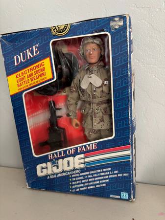 Reduced price 1991 12" GI Joe "Duke" NIB  never opened 1