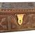 Vintage Storage Box made of Natural Wood and Metal (Brass) 6 thumbnail