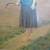 Antique Oil Painting Song of the Lark Signed P Carter After Jules Bret 4 thumbnail