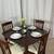 Classic Dining Table & 4 Chairs PERFECT FOR APARTMENT 3 thumbnail