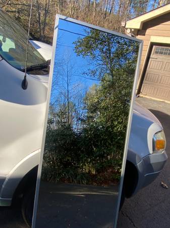 Big Aluminum Frame Mirror - $50 (Dawsonville)63470456226177121